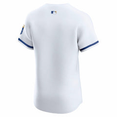 Kansas City Royals Home Elite Jersey White
