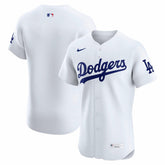 Los Angeles Dodgers Home Elite Jersey White