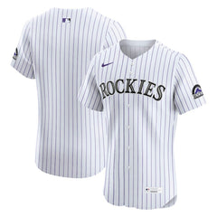 Colorado Rockies Home Elite Jersey White