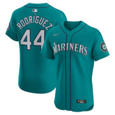 Julio Rodríguez Seattle Mariners Alternate Elite Jersey Teal