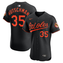 Adley Rutschman Baltimore Orioles Alternate Elite Jersey Black