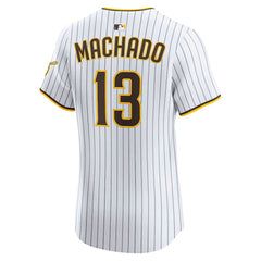 Manny Machado San Diego Padres Home Elite Player Jersey White