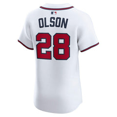 Matt Olson Atlanta Braves Home Elite Player Jersey White