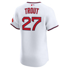 Mike Trout Los Angeles Angels Alternate 2 Elite Jersey White