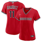 José Ramírez Cleveland Guardians Women's Alternate 2 Replica Jersey Red