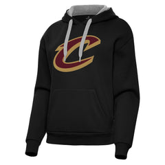 Cleveland Cavaliers Antigua Women's Victory Pullover Hoodie sale - Black sale