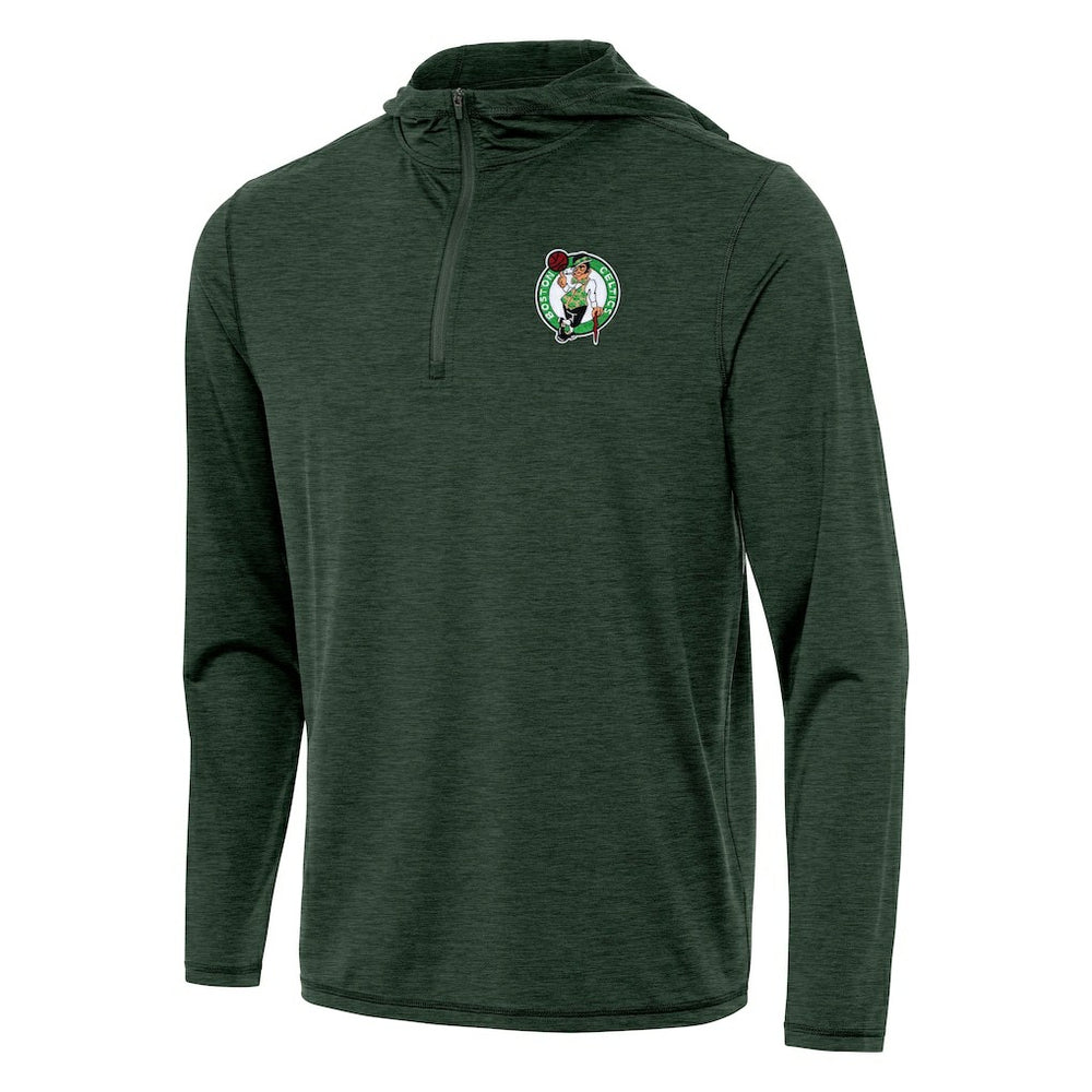 Boston Celtics Antigua Tidy Quarter-Zip Hoodie - Hunter Green online