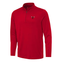 Chicago Bulls Antigua Reprocess Quarter-Zip Top - Red outlet