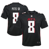 Kyle Pitts Sr. Atlanta Falcons Youth Game Jersey - Black on sale