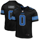 Jahmyr Gibbs Detroit Lions Youth Game Jersey - Black sale