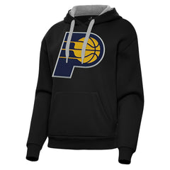 Indiana Pacers Antigua Women's Victory Pullover Hoodie - Black sale