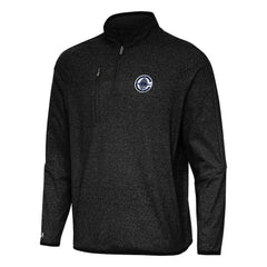 LA Clippers Antigua Certain Quarter-Zip Tri-Blend Sweatshirt - Heather Black online