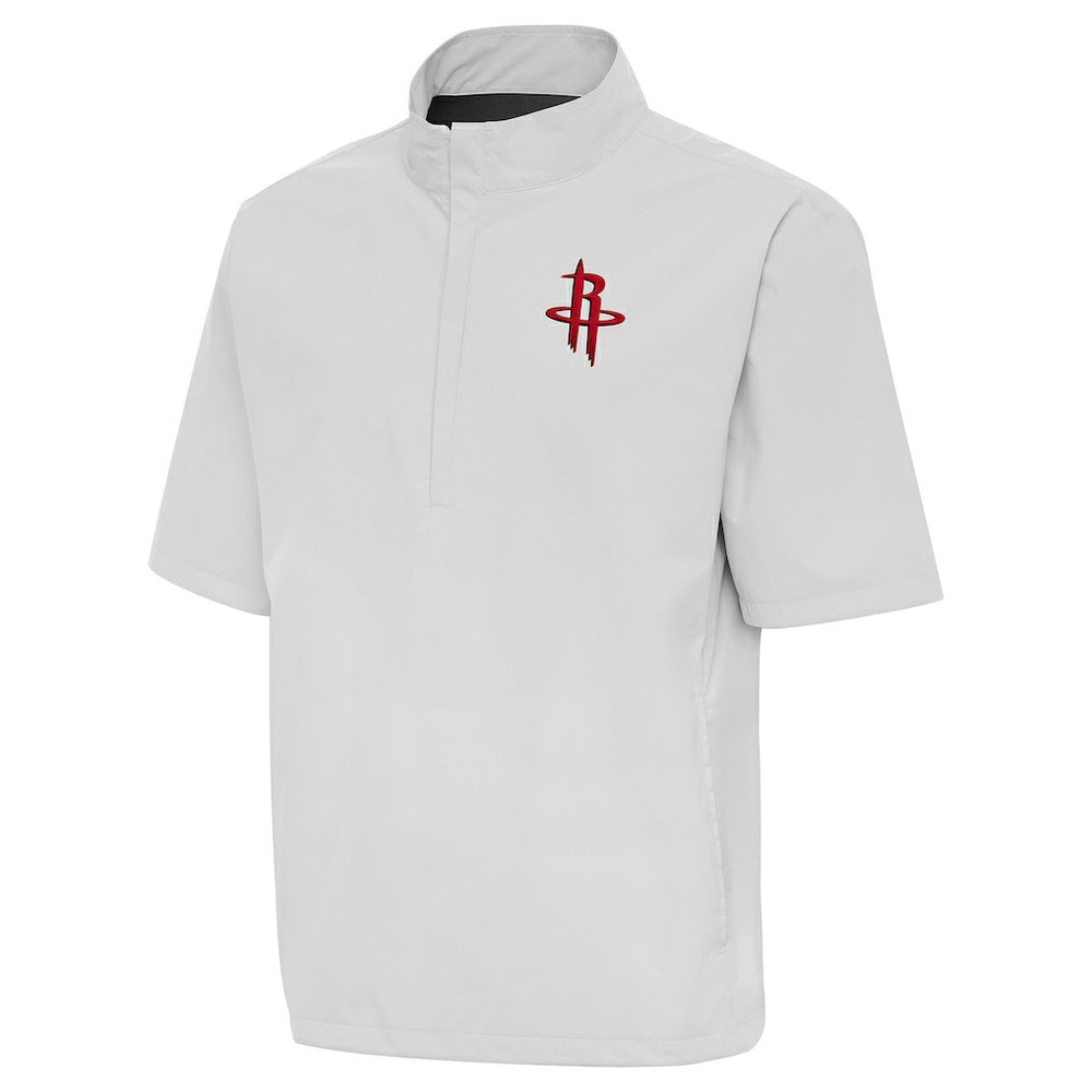 Houston Rockets Antigua Brisk Quarter-Zip Windbreaker sale - Heather Gray sale