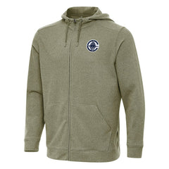 LA Clippers Antigua Effortless Full-Zip Hoodie Jacket - Olive sale