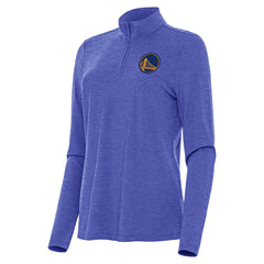 Golden State Warriors Antigua Women's Bright Quarter-Zip Top sale - Heather Royal online