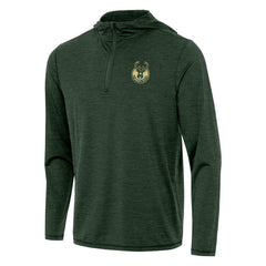 Milwaukee Bucks Antigua Tidy Quarter-Zip Hoodie - Hunter Green discount