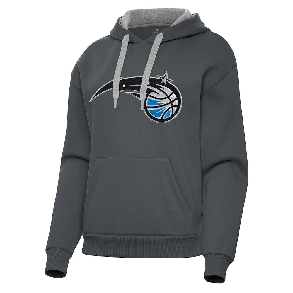 Orlando Magic Antigua Women's Victory Pullover Hoodie - Charcoal on sale