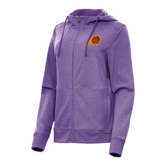 Phoenix Suns Antigua Women's Seeker Full-Zip Hoodie Jacket - Heather Purple on sale