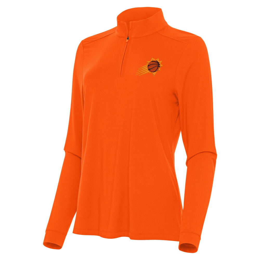 Phoenix Suns Antigua Women's Intent Quarter-Zip Top - Orange shop