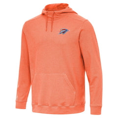 Oklahoma City Thunder Antigua Cloud Pullover Hoodie - Heather Orange sale