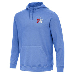 Philadelphia 76ers Antigua Cloud Pullover Hoodie - Heather Royal sale