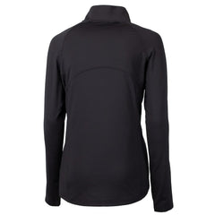 Cleveland Browns Cutter & Buck Women's Adapt Eco Knit Stretch Recycled Half-Zip Pullover Top - Black discount