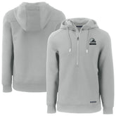 Cleveland Browns Cutter & Buck Roam Eco Recycled Half-Zip Pullover Hoodie - Gray discount