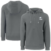 Cleveland Browns Cutter & Buck Roam Eco Recycled Half-Zip Pullover Hoodie - Gray for sale