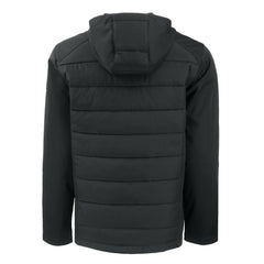 Cleveland Browns Cutter & Buck Evoke Hybrid Eco Softshell Recycled Full-Zip Hooded Jacket - Black cheap