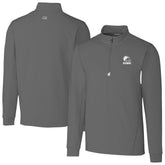 Cleveland Browns Cutter & Buck Big & Tall Traverse Stretch Eco Quarter-Zip Pullover Top - Gray cheap