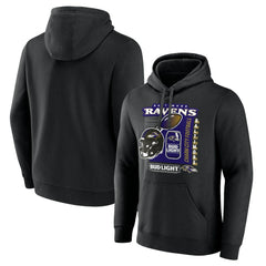 Baltimore Ravens Bud Light Pullover Hoodie - Black cheap