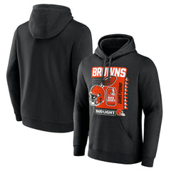 Cleveland Browns Bud Light Pullover Hoodie - Black outlet