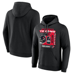 Houston Texans Bud Light Pullover Hoodie - Black sale