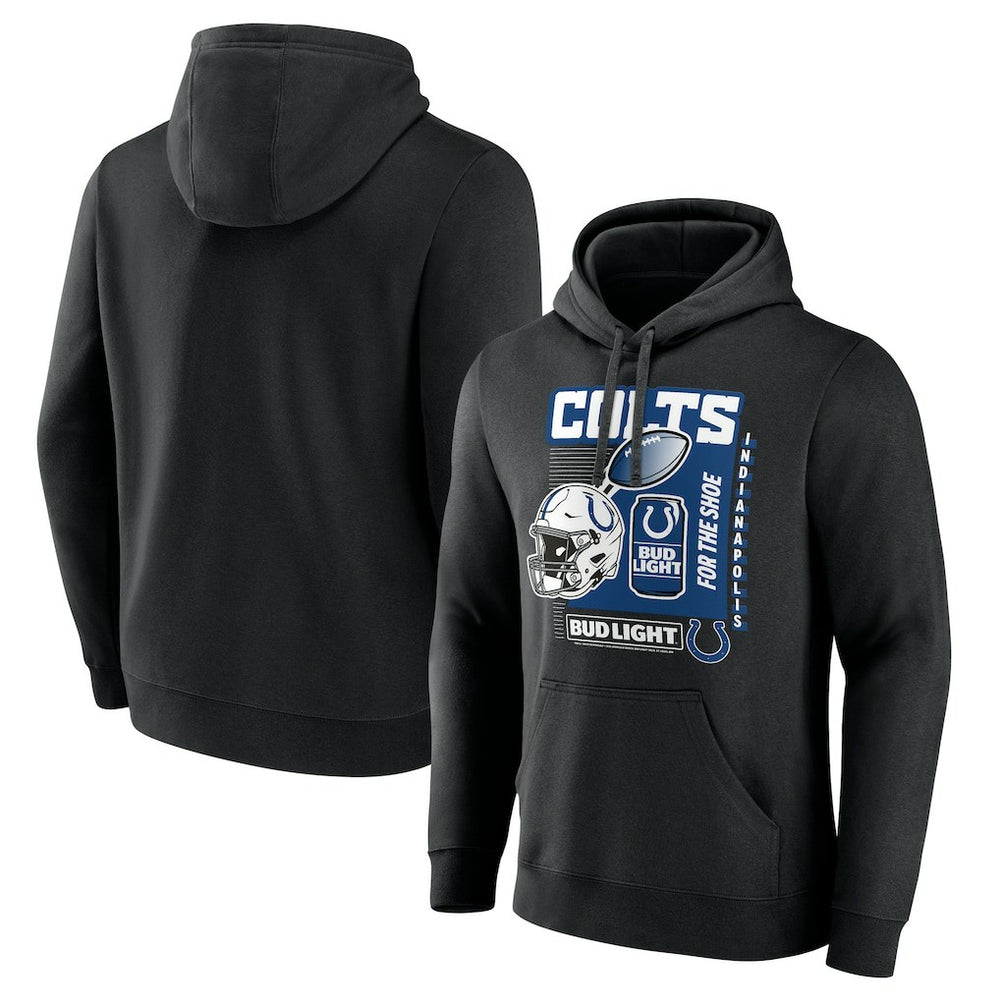 Indianapolis Colts Bud Light Pullover Hoodie - Black online