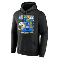 Los Angeles Chargers Bud Light Pullover Hoodie - Black online