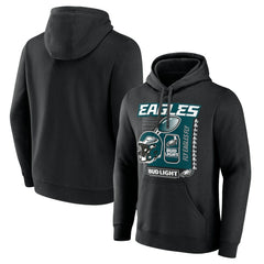 Philadelphia Eagles Bud Light Pullover Hoodie - Black discount