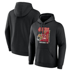 San Francisco 49ers Bud Light Pullover Hoodie - Black on sale