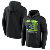 Seattle Seahawks Bud Light Pullover Hoodie - Black on sale