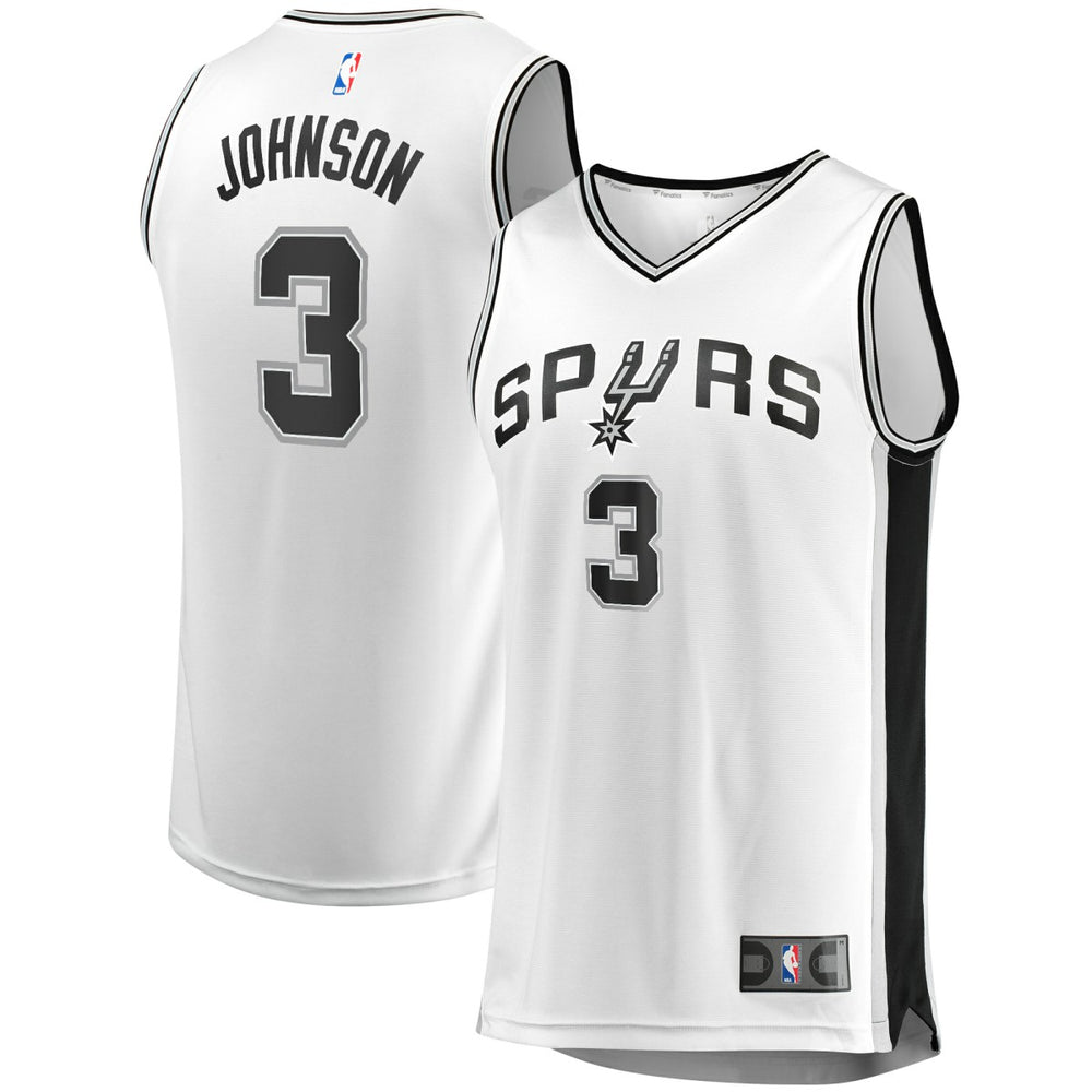 Keldon Johnson San Antonio Spurs Fast Break Association Jersey - White outlet