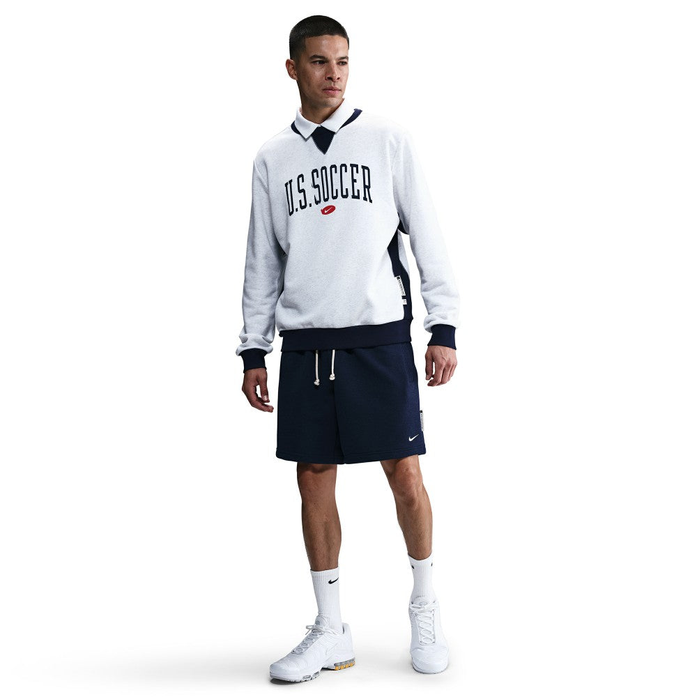 USMNT Standard Issue Pullover Sweatshirt - Heather Gray on sale