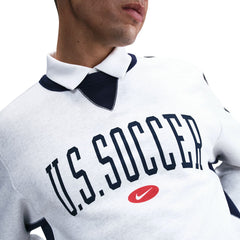 USMNT Standard Issue Pullover Sweatshirt - Heather Gray on sale