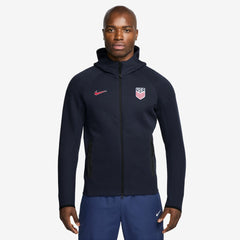 USMNT Tech Fleece Full-Zip Hoodie - Navy shop