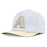 Arizona Diamondbacks Pro Performance Snapback Hat White/Cream