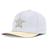 Houston Astros Pro Performance Snapback Hat White/Cream