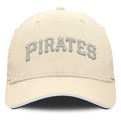 Pittsburgh Pirates Rise Performance Flex Hat Cream