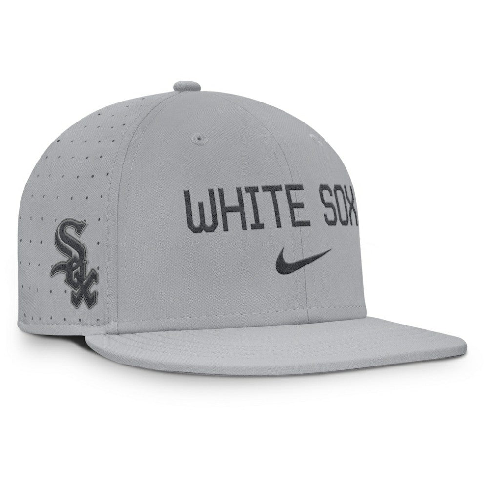 Chicago White Sox True Performance Fitted Hat Gray