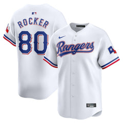 Kumar Rocker Texas Rangers Home Limited Player Jersey White