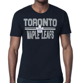 Toronto Maple Leafs Starter Mesh Look Team Name T-Shirt - Navy T-shirts