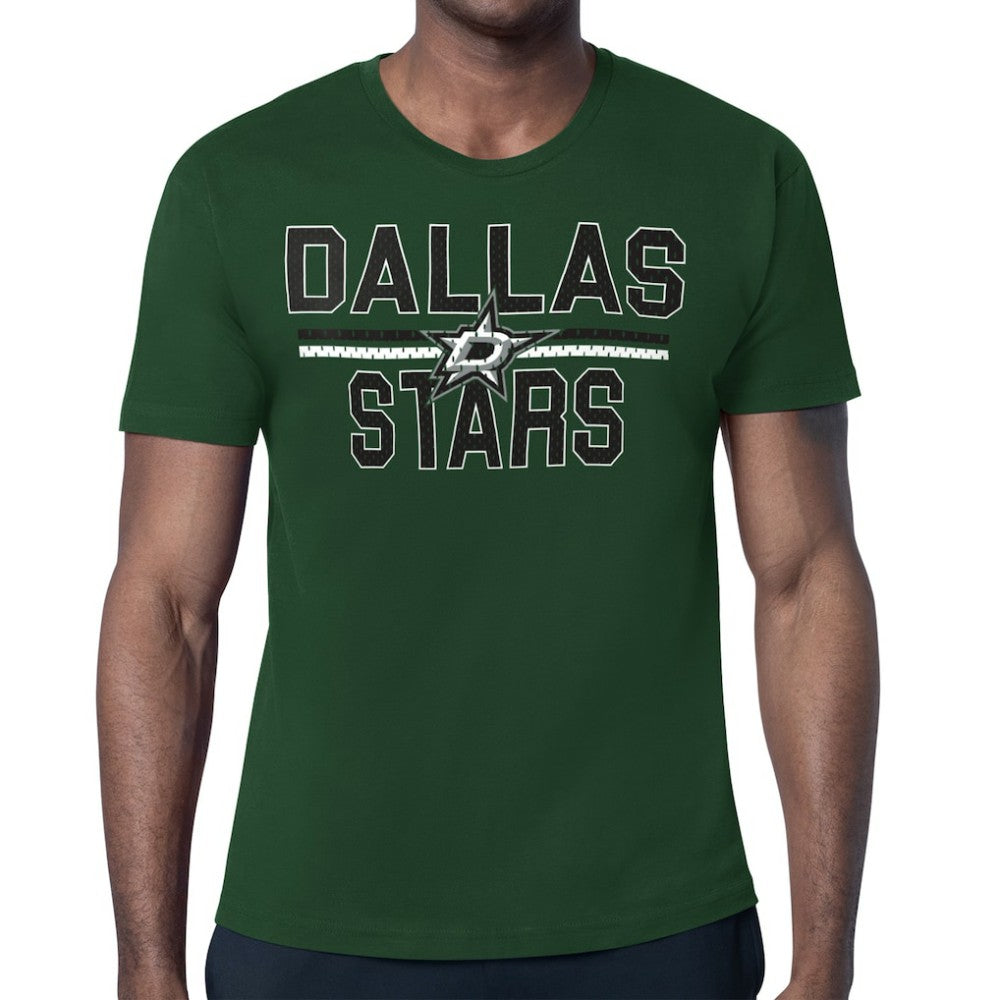 Dallas Stars Starter Mesh Look Team Name T-Shirt - Kelly Green T-shirts