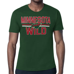 Minnesota Wild Starter Mesh Look Team Name T-Shirt - Green T-shirts